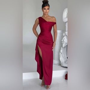 BabyBoo Juliene Maxi Dress - Wine
